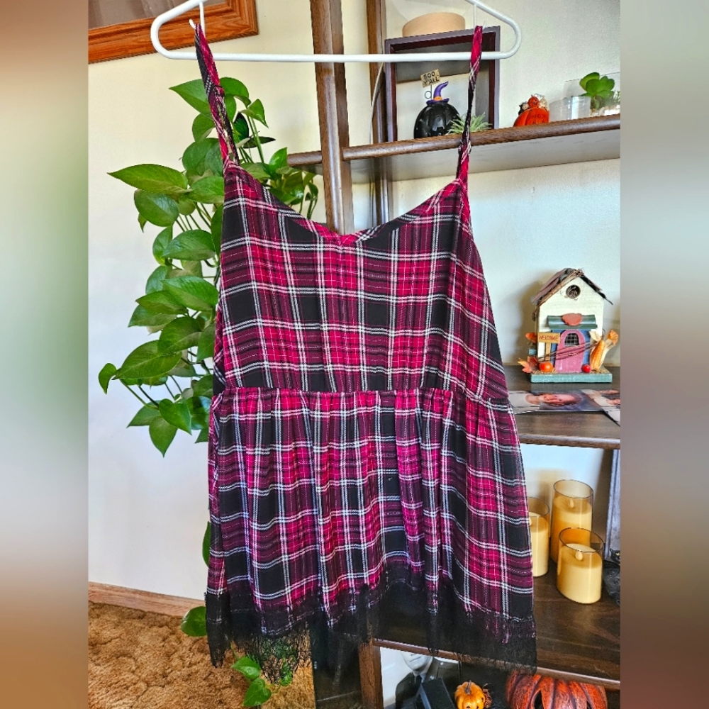 Torrid plaid top
